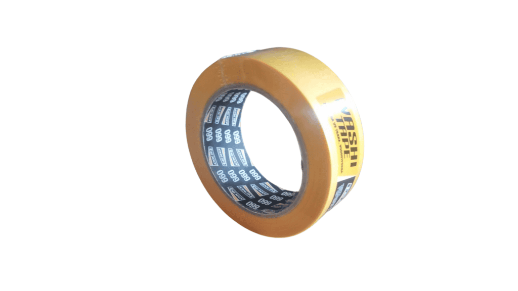 Washi tape, protective UV tape, waterproof, yellow, 50m x 36mm