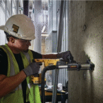 Bušenje betona sa aku bušilicom