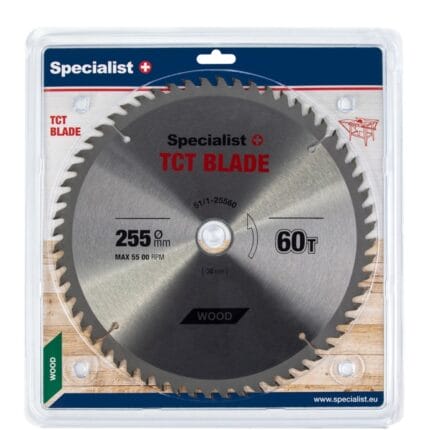 SPECIALIST TCT list za pilu 255x60Tx30-25.5