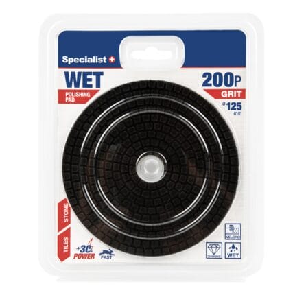 Dijamantni disk za poliranje P200 mokro 125mm