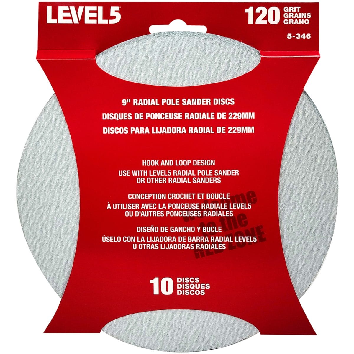 Level 5 brusni papir 225mm P120