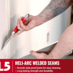 Skidanje višak materijala s knaufa