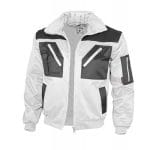 Jakna 4u1 dvobojna Qualitex - Bijelo-Siva S