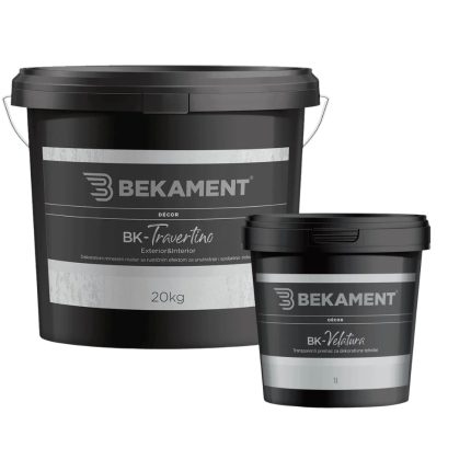 BK-Travertino set + BK-Velatura